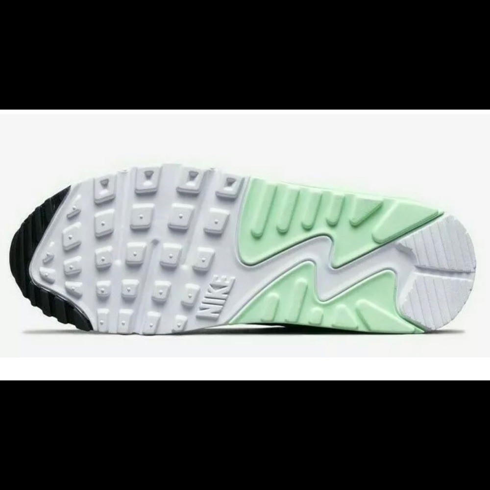 Nike Air Max 90 White Green CT1039-101 Women’s Sz - Picture 6 of 8